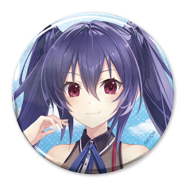 COSPA Hyperdimension Neptunia New Illustration Noire 65mm Tin Badge Sweets Time Ver. รูปภาพ 1