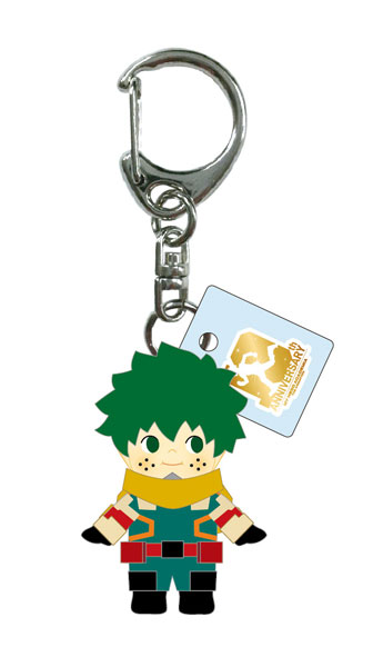 Toho My Hero Academia 10th Anniversary Costume Kewpie Keychain Izuku Midoriya รูปภาพ 1
