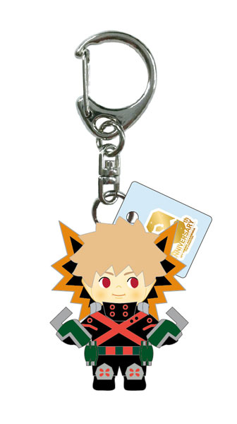 Toho My Hero Academia 10th Anniversary Costume Kewpie Keychain Katsuki Bakugo รูปภาพ 1