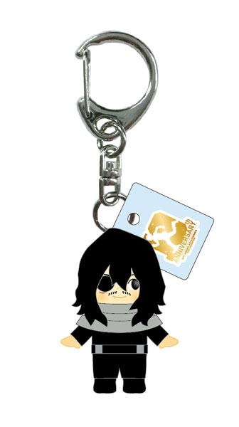 Toho My Hero Academia 10th Anniversary Costume Kewpie Keychain Shota Aizawa รูปภาพ 1