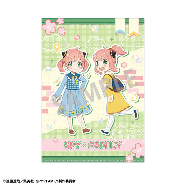 Kamio Japan TV Anime "Spy x Family" A4 Single Clear File Green Spring Ooting