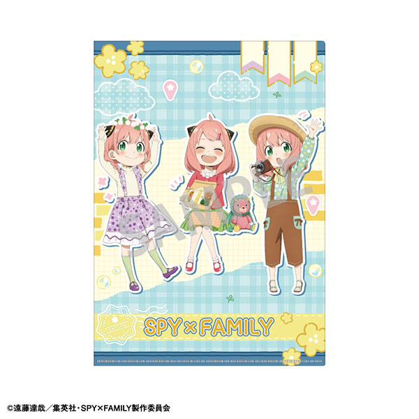 Kamio Japan TV Anime "Spy x Family" A4 Single Clear File Blue Spring Ooting