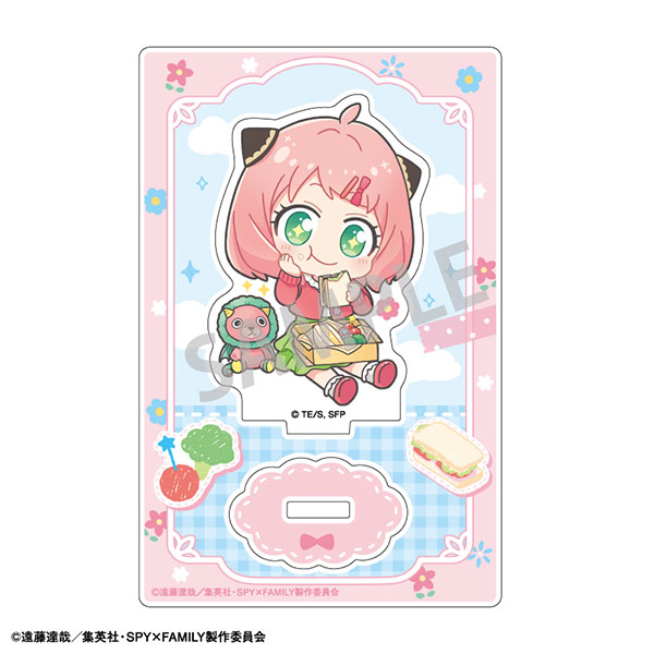 Kamio Japan TV Anime "Spy x Family" Mini Acrylic Stand Lunch Spring Ooting New Illustration