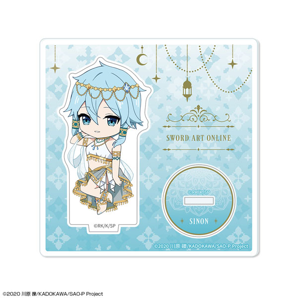 License Agent Sword Art Online Chibi Chara Acrylic Stand Design 03 (Sinon / Chibi Chara Dancer ver.) รูปภาพ 1