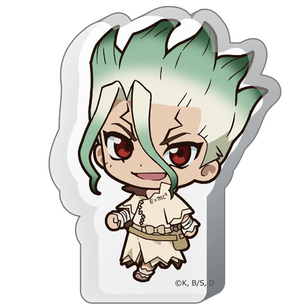 Azu Maker Dr. STONE Tsuitekku Thick Acrylic Stand Senku Ishigami