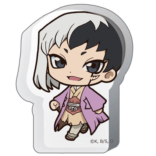 Azu Maker Dr. STONE Tsuitekku Thick Acrylic Stand Gen Asagiri