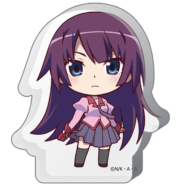 Azu Maker Monogatari Series Thick Acrylic Stand Hitagi Senjougahara