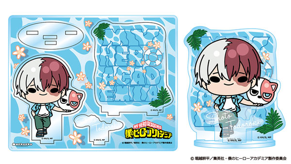 Toho My Hero Academia Animal Beach Ball mochocho Acrylic Stand Shoto Todoroki รูปภาพ 1