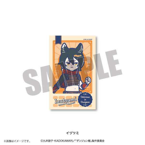 Playful Mind Company TV Anime "Delicious in Dungeon" Retro Pop Instant Photo Style Card Izutsumi