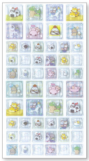TCP Nandemo Ikimono Shiny Cube Sticker 3rd Anniversary Series รูปภาพ 1