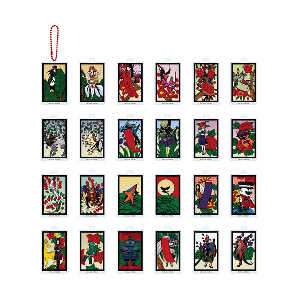 KADOKAWA [Exclusive Sale] RAIDOU Remastered: The Mystery of the Soulless Army Devil Hanafuda Acrylic Keychain Vol.1 [1 Pack]