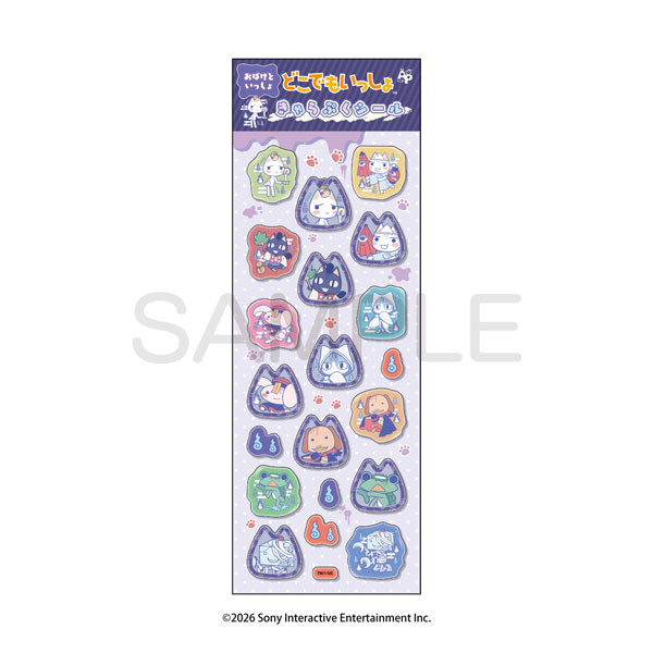 ALGERNON PRODUCT Doko Demo Issho Chara Puku Sticker [Obake to Issho]