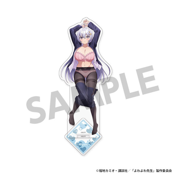 Hobby Stock 요와요와 선생 신규 일러스트 아크릴 스탠드 히와리무라 히요리 A