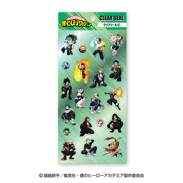 Ensky Anime "My Hero Academia" Clear Sticker 1 รูปภาพ 1
