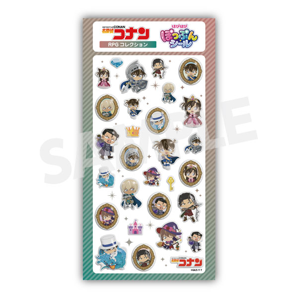Zero-G Act Detective Conan HapiHapi Poppun Sticker RPG Collection