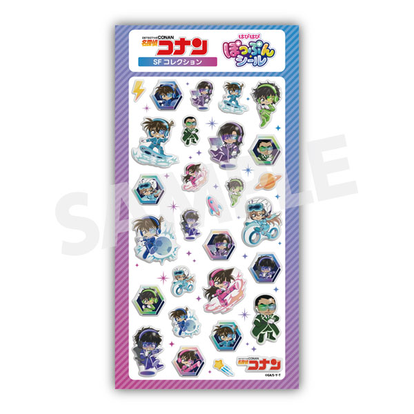 Zero-G Act Detective Conan HapiHapi Poppun Sticker SF Collection รูปภาพ 1