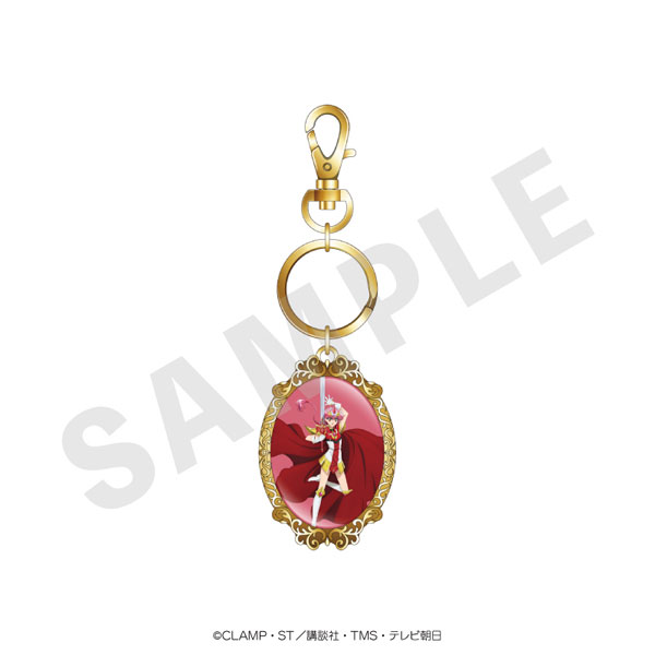 coly TV Anime "Magic Knight Rayearth" Epo Charm w/Illustration (Hikaru Shidou)