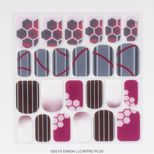 Ram Corporation Touken Ranbu ONLINE Gel Nail Sticker Vol.6 Kikkou Sadamune รูปภาพ 1