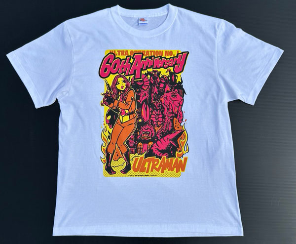 ULTRAMAN 60th Tシャツ 2枚セット カード付き AmiAmi [Character & Hobby Shop] | Ultraman Kaiju T-shirt