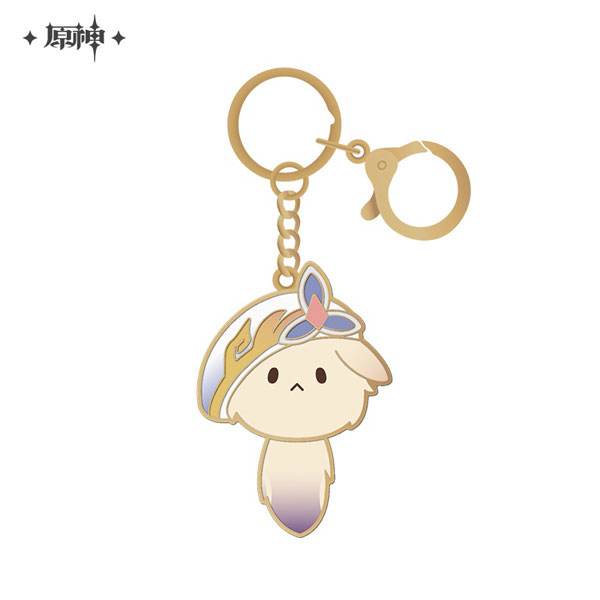 miHoYo Genshin Impact Tea Party Friend Dodoco Series Metal Charm Nicole รูปภาพ 1