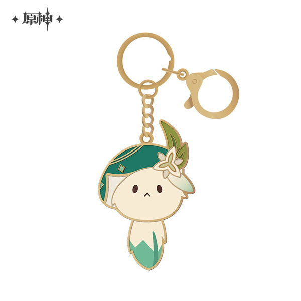 miHoYo Genshin Impact Tea Party Friend Dodoco Series Metal Charm Venti รูปภาพ 1