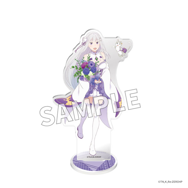 KADOKAWA Re:ZERO -Starting Life in Another World- Acrylic Stand Flower & Balloon ver. - Emilia