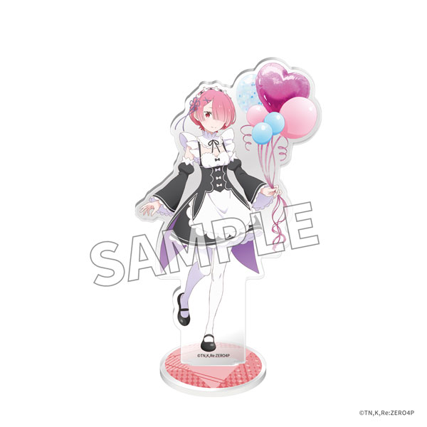 KADOKAWA Re:ZERO -Starting Life in Another World- Acrylic Stand Flower & Balloon ver. - Ram