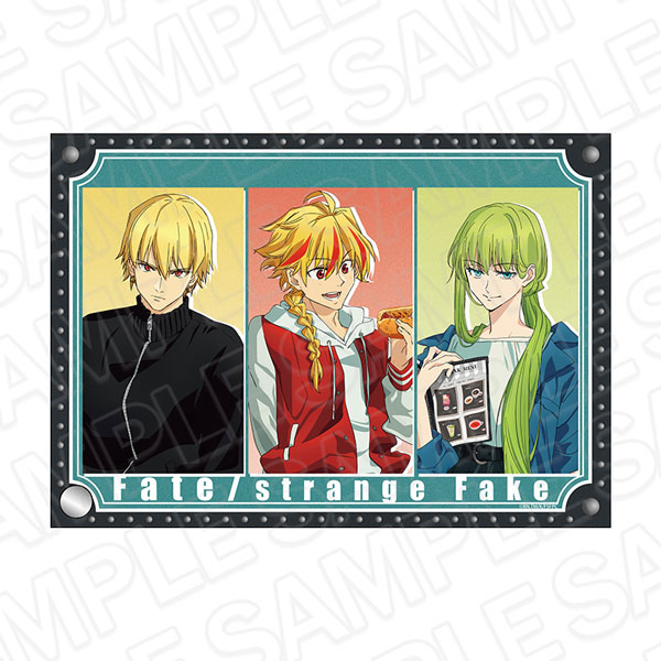 Contents Seed TV Anime "Fate/strange Fake" Mini Acrylic Art Cafe ver. รูปภาพ 1
