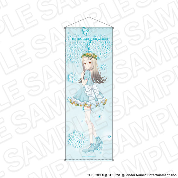 Contents Seed Gakuen iDOLM@STER Jumbo Wall Scroll Hiro Shinosawa floral dress ver.