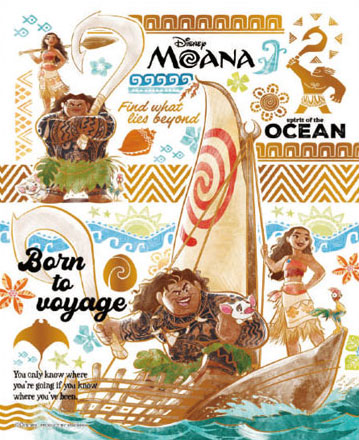 42-122ｶﾗﾌﾙ･ｺﾞｰﾙﾄﾞ/ﾓｱﾅと伝説の海