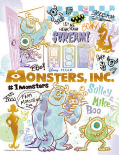 42-124ｶﾗﾌﾙ･ｺﾞｰﾙﾄﾞ/ﾓﾝｽﾀｰｽﾞ･ｲﾝｸ