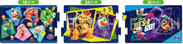 Jigsaw Puzzle Step Panorama Puzzle The Super Mario Galaxy Movie 18+24+32 Pieces (24-218)