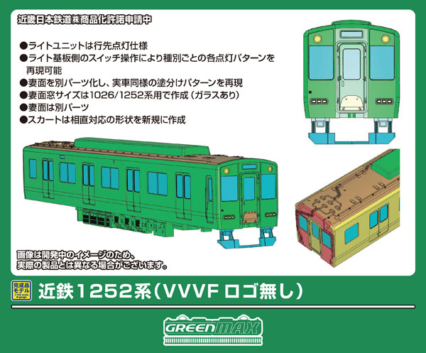 AmiAmi [Character & Hobby Shop] | 32216 Kintetsu 1252 Class (w/o