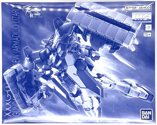 BANDAI SPIRITS MG 1/100 Gundam Sandrock EW (Armadillo Lizard Equipped) Plastic Model (Hobby Online Shop Exclusive) รูปภาพ 1