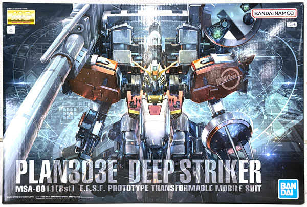 BANDAI SPIRITS MG 1/100 PLAN303E Deep Striker Plastic Model (Gundam Base Online Shop Exclusive) รูปภาพ 1