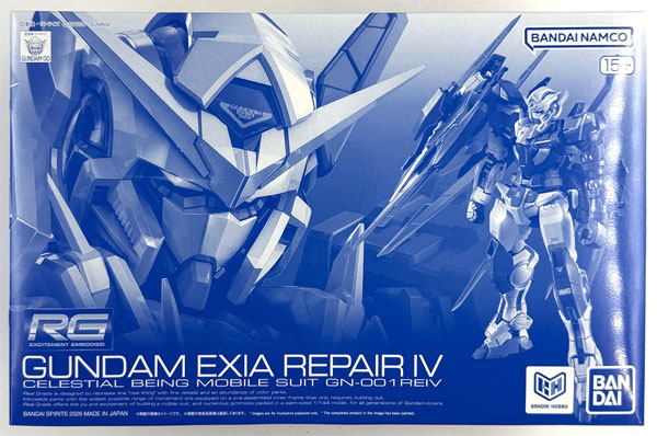 BANDAI SPIRITS RG 1/144 Gundam ERG 1/144 Gundam Exia Repair IV Plastic Model (Hobby Online Shop Exclusive) รูปภาพ 1