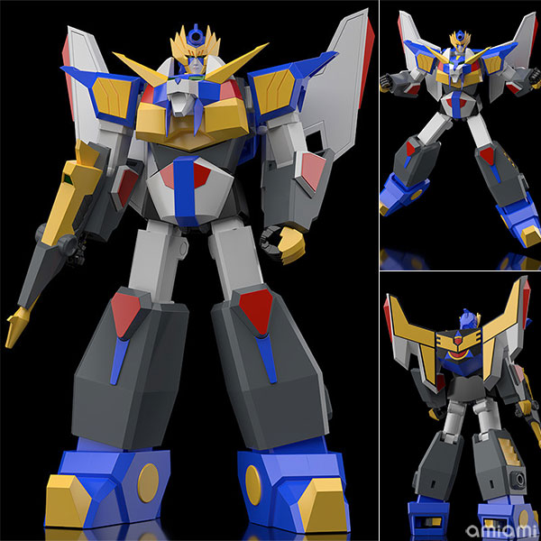Good Smile Company MODEROID Genki Bakuhatsu Ganbaruger Revolger Plastic Model รูปภาพ 1