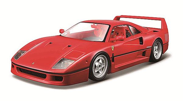 Bburago 1/18 Ferrari F40 Red รูปภาพ 1