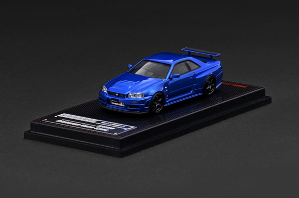 Ignition Model 1/64 Nissan Skyline GT-R (BNR34) NISMO customized Blue Metallic 画像 1