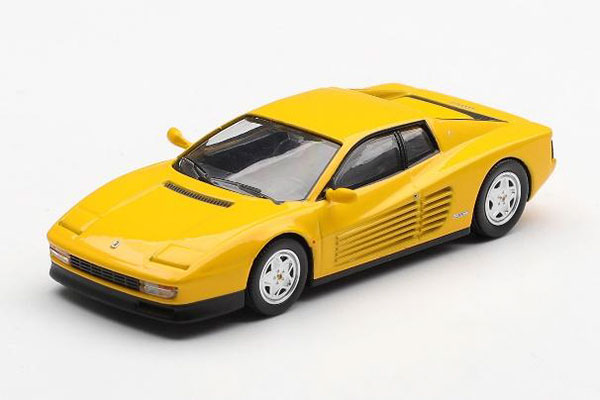 BBR 1/64 Ferrari Testarossa 1987 Giallo Modena (Yellow) รูปภาพ 1