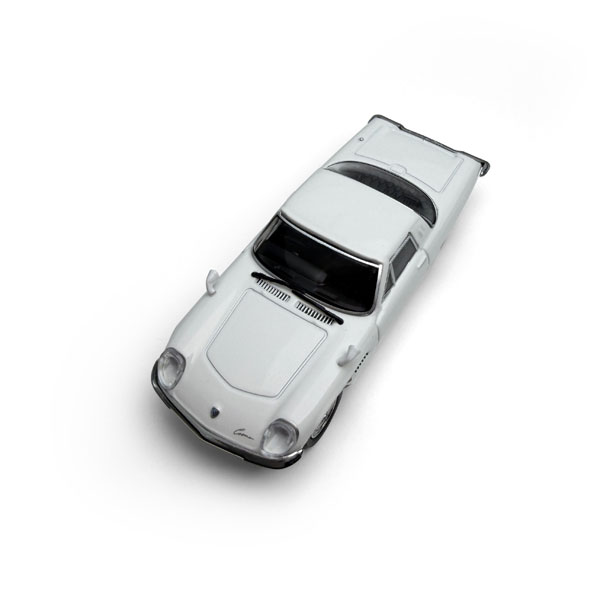 MODEL MODEL 1/64 Mazda Cosmo Sport 1968 White