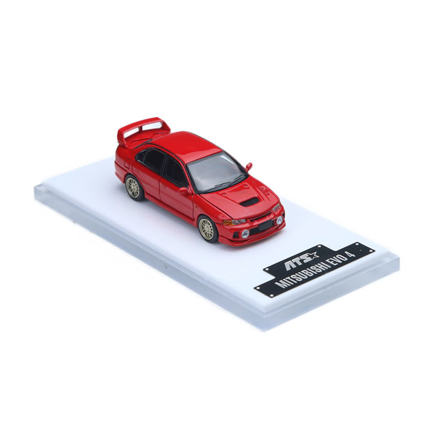 ATS-MODELS 1/64 Mitsubishi Lancer EVO IV Red 이미지 1
