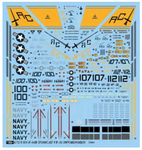 文清set⭐︎ AmiAmi [Character & Hobby Shop] | 1/72 US Navy F-14B Tomcat