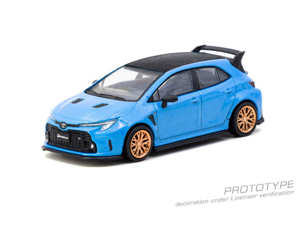 Tarmac Works 1/64 Toyota GR Corolla Blue