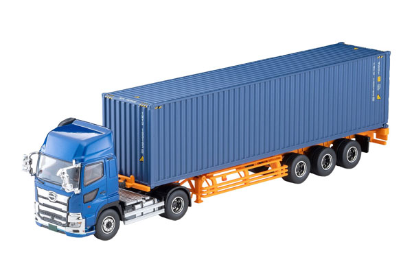 LV-N292e 日野ﾌﾟﾛﾌｨｱ 40ft海上ｺﾝﾃﾅﾄﾚｰﾗ (東邦車輛TC36H1C34) (青)