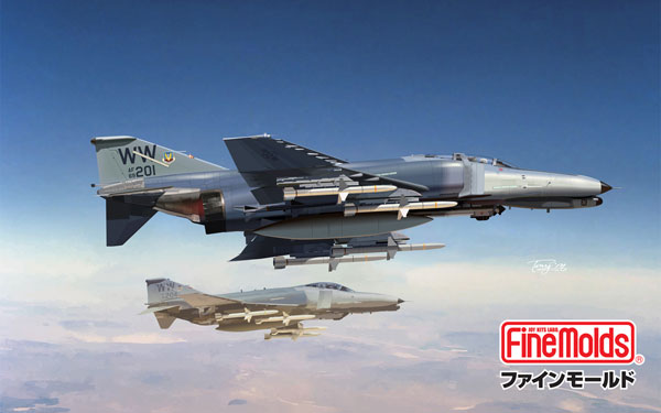 Fine Molds 1/72 US Air Force F-4G Wild Weasel "Gulf War" Plastic Model
