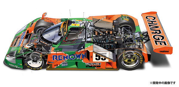 電光超人ページ AmiAmi [Character & Hobby Shop] | 1/12 Mazda 787B 1991 24 Hours of