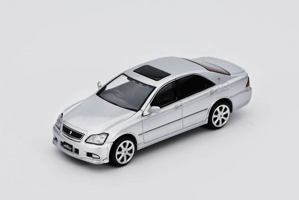 DIECASTTEAM 1/64 Toyota Crown Athlete (S180) 2005 (RHD) Silver 이미지 1
