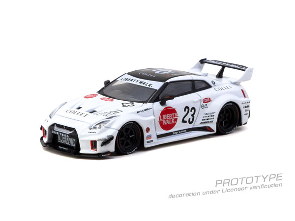 Tarmac Works 1/64 LB-Silhouette WORKS GT NISSAN 35GT-RR White รูปภาพ 1
