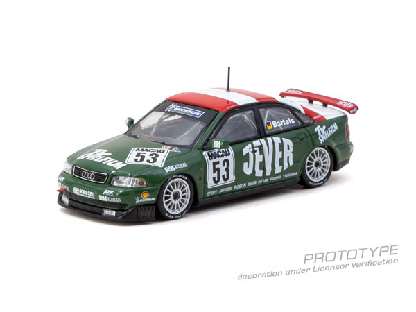 Tarmac Works 1/64 Audi A4 quattro Macau Guia Race 1999 Winner Michael Bartels รูปภาพ 1